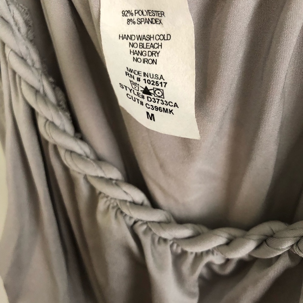 Grey light dress - Picture 3 of 3